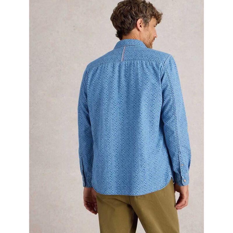 White Stuff Leaf Printed Ls Shirt image number 1